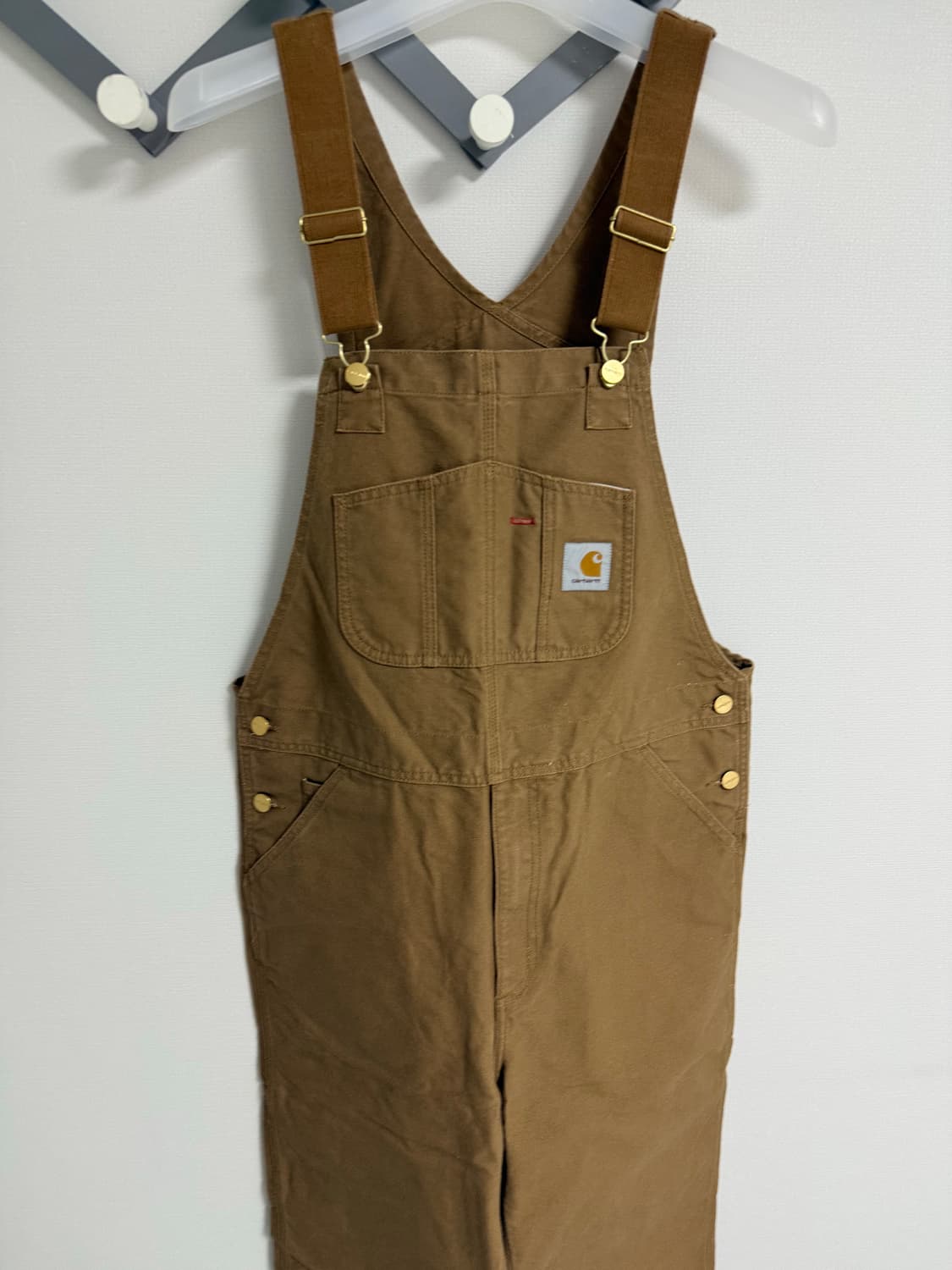 칼하트 브라운 오버롤 상품이미지1