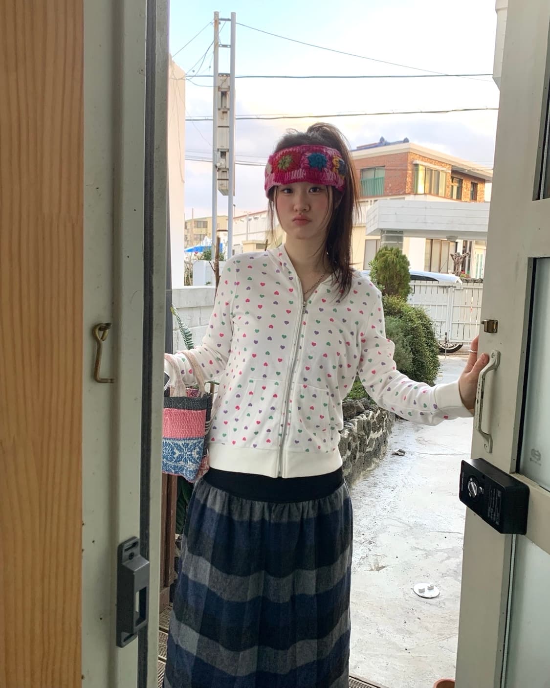 cute.. heart hoodie 상품이미지3