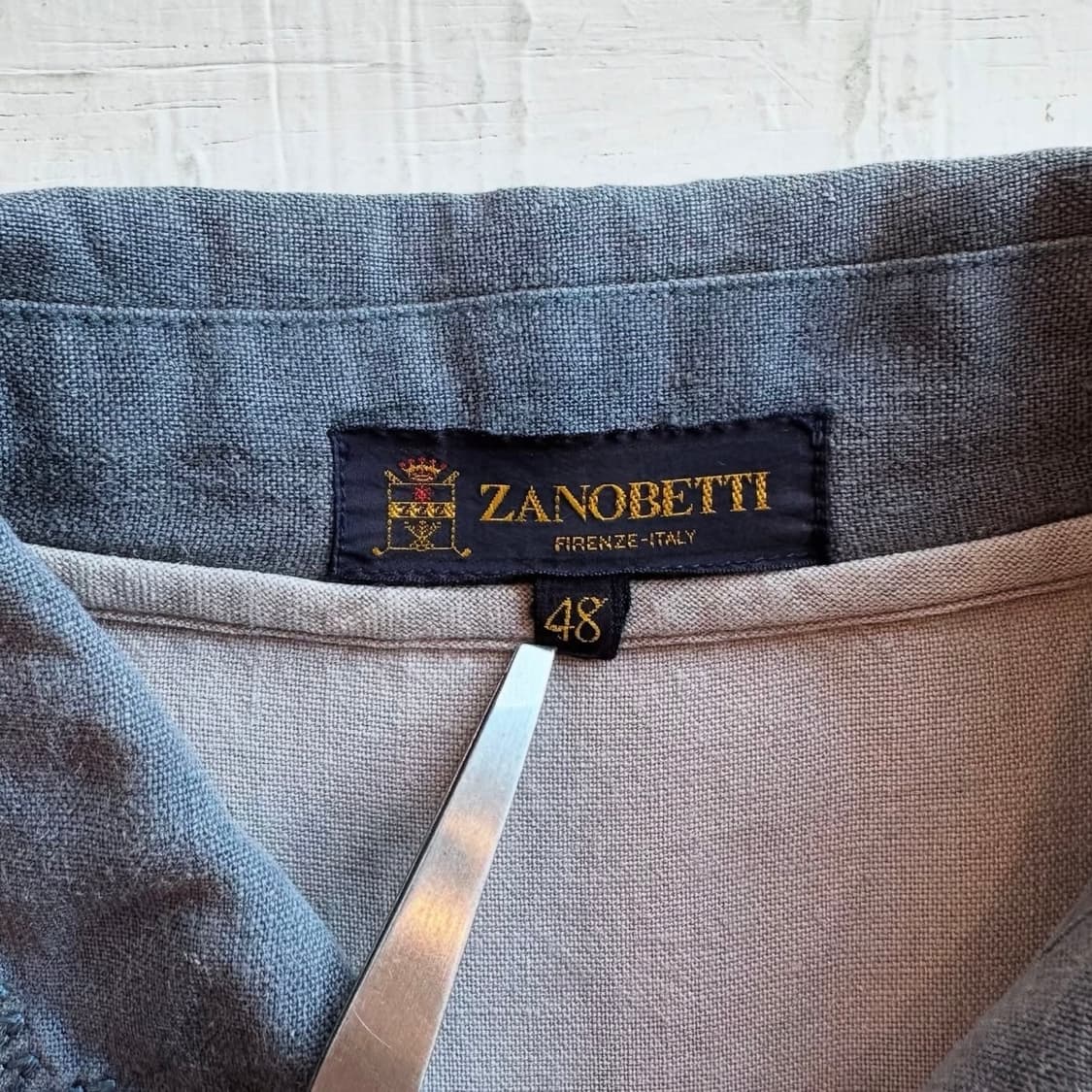 ZANOBETTI Vtg linen pk 상품이미지7