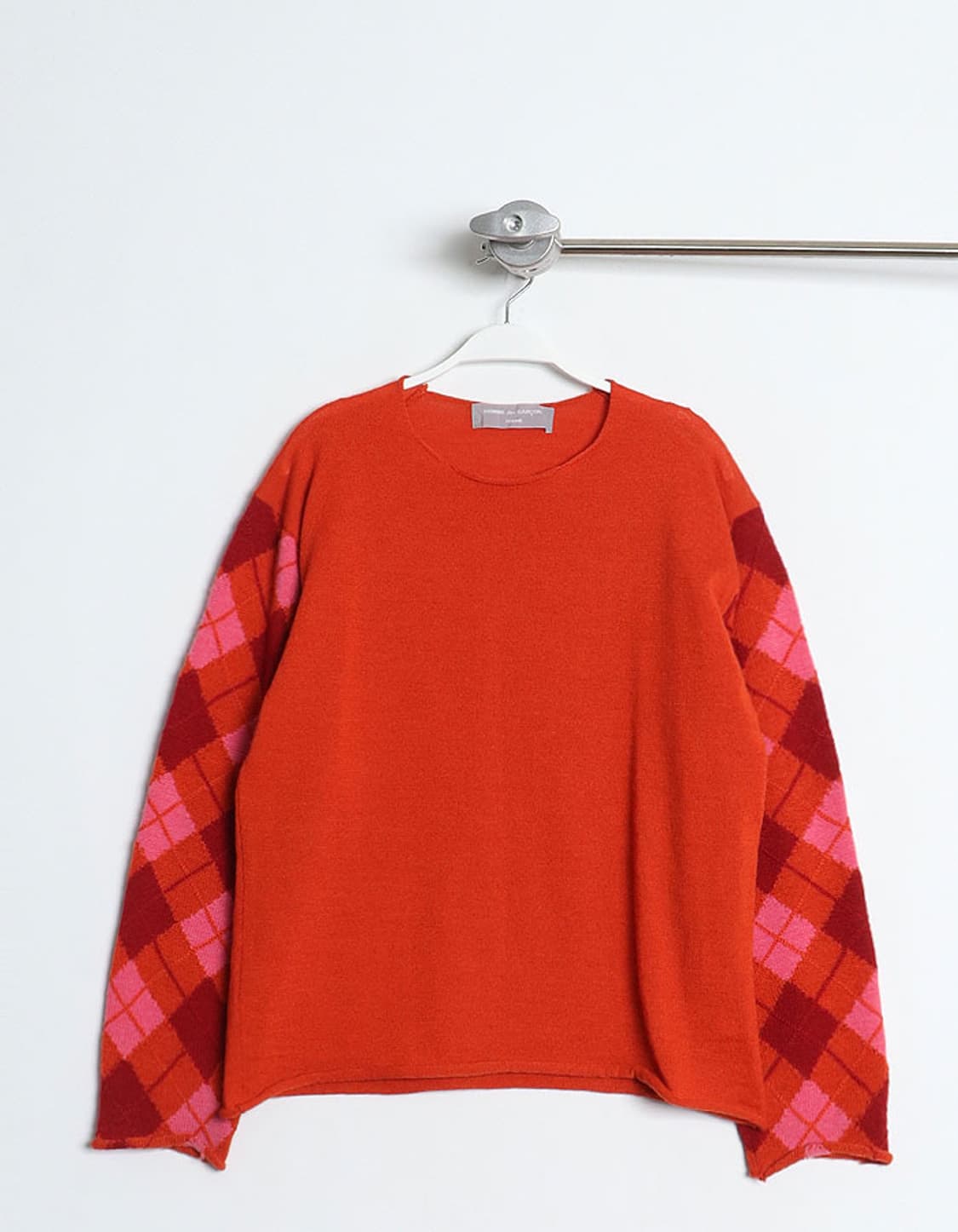  COMME des GARCON HOMME Argyle Sleeve Kn 상품이미지1