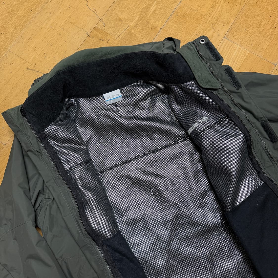 컬럼비아 바람막이 올리브 s 상품이미지5