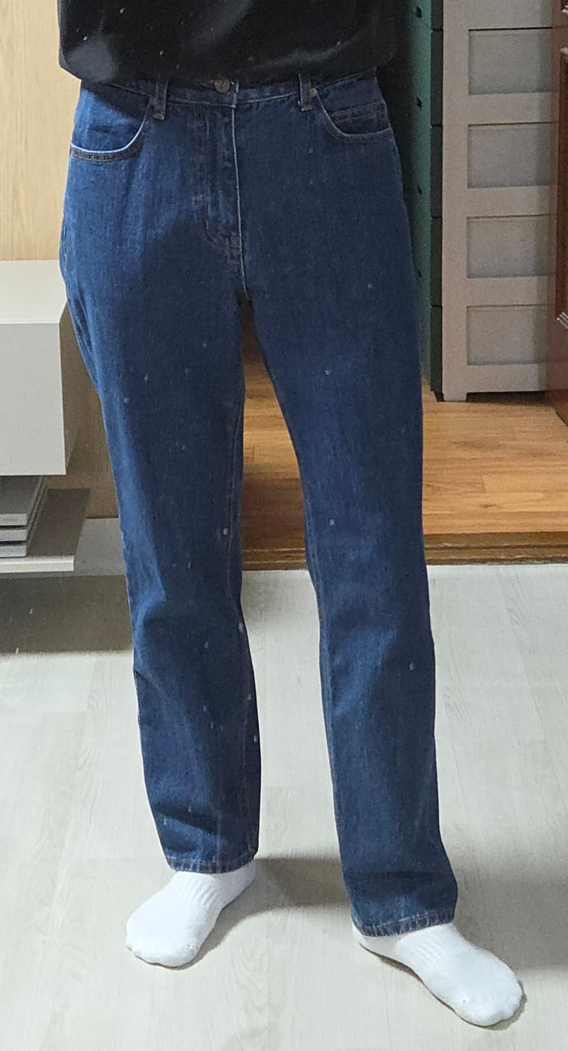 (착샷) 리넥츠 데님 팬츠 테일러드 스트레이트 상품이미지9