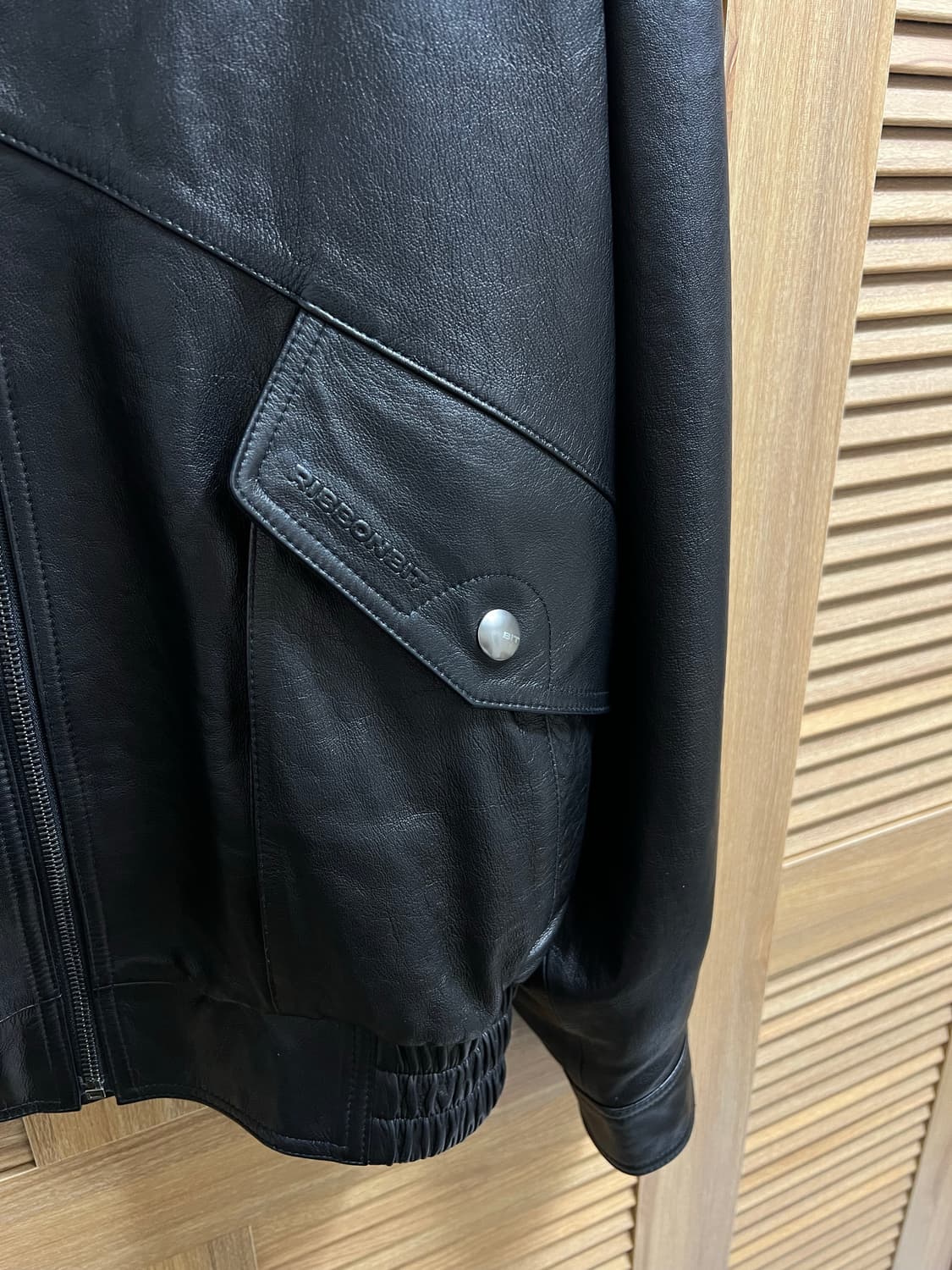 리본빛 fitz 레더자켓 상품이미지4