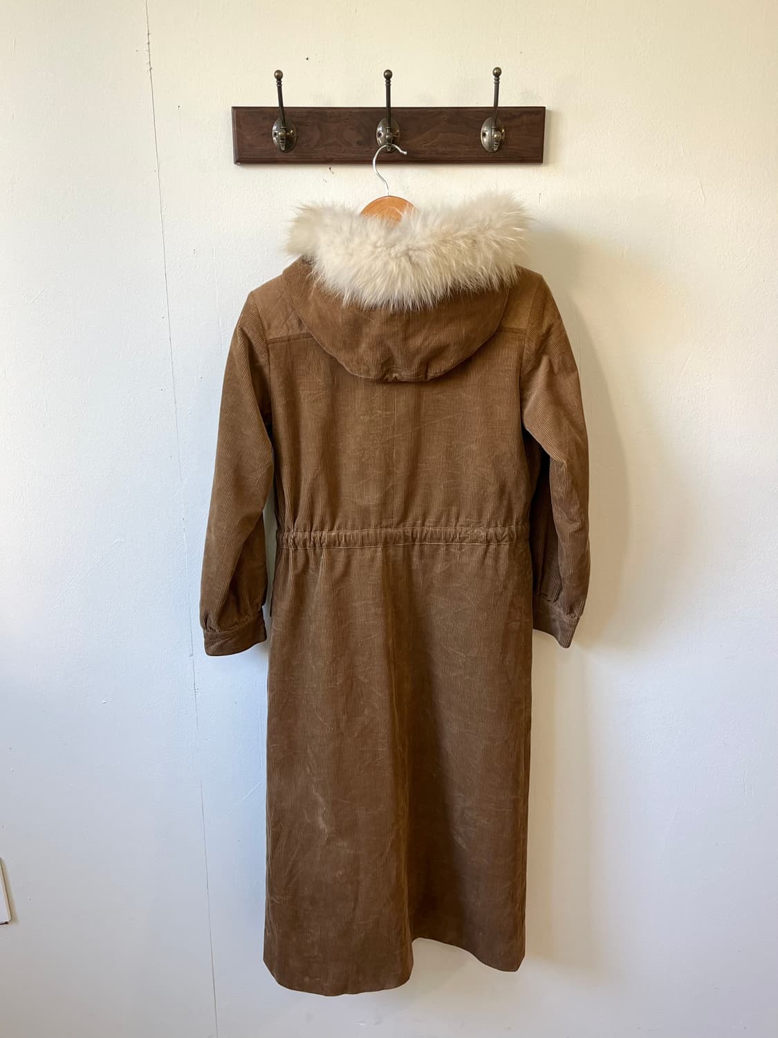 입생로랑 골지 후드퍼 코트 상품이미지3