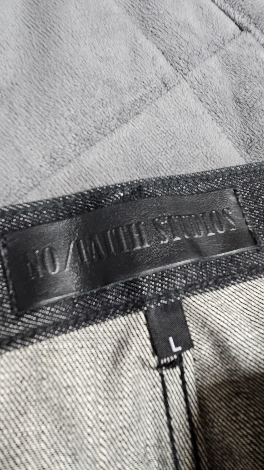 [L] RAW DENIM JAPANESE LOOSE FIT BLACK 상품이미지5