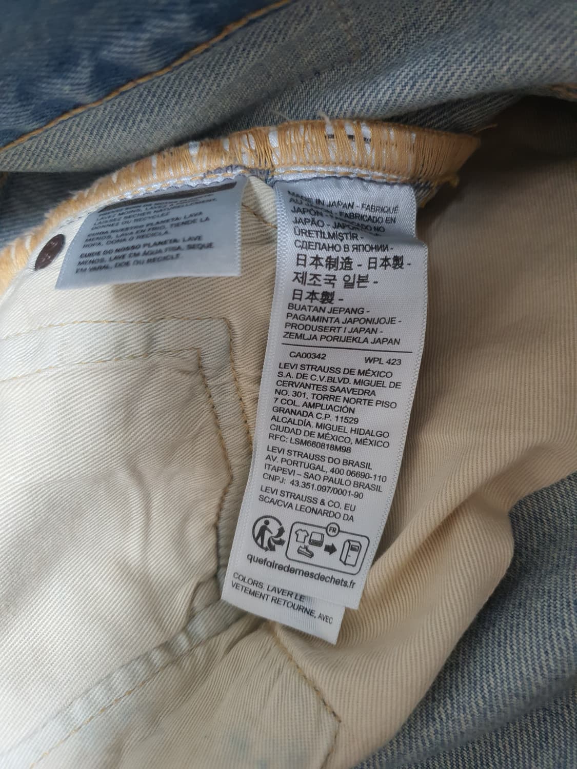 Levi's 리바이스 블루탭 1980s 501 데님 팬츠 (새제품) 상품이미지3