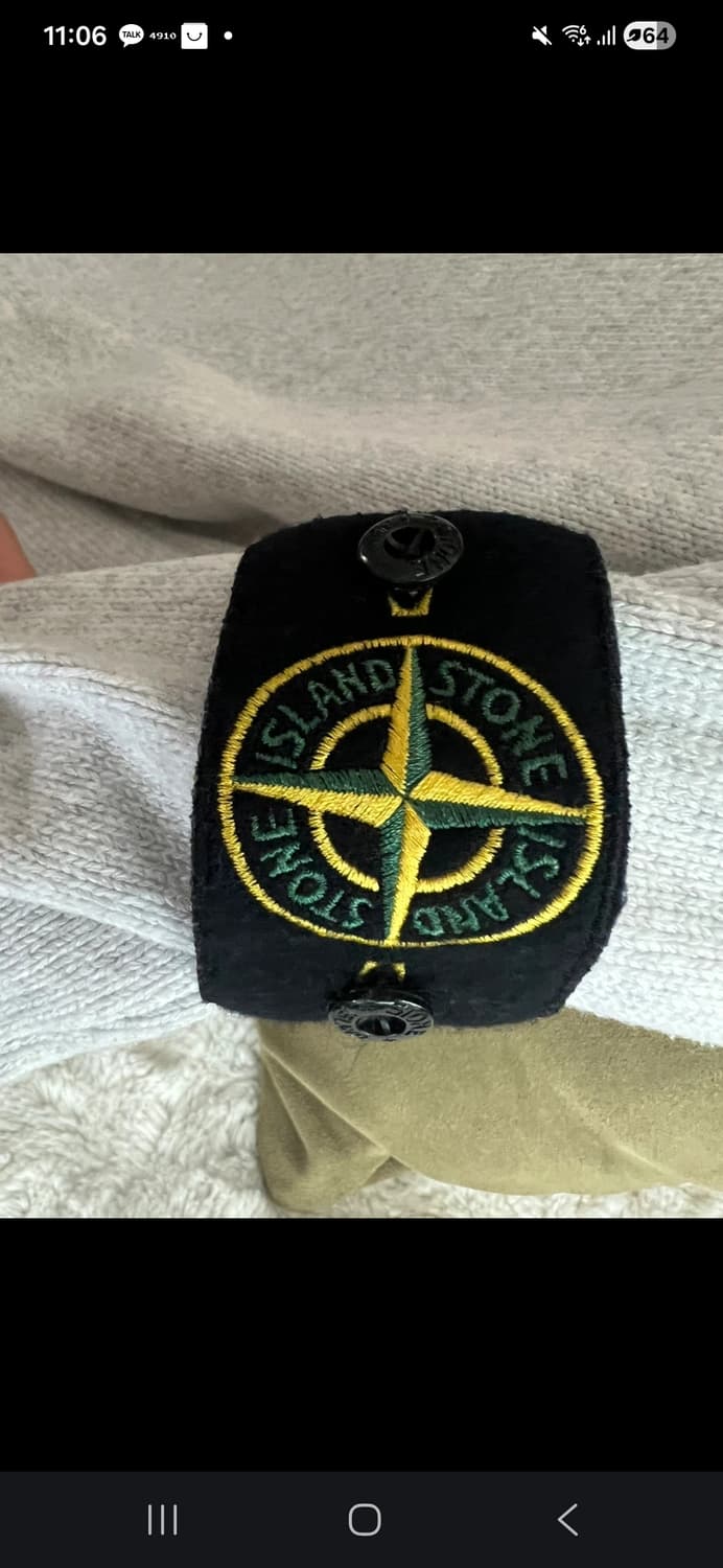 스톤아일랜드 터틀넥 니트. 화이트 L 상품이미지3