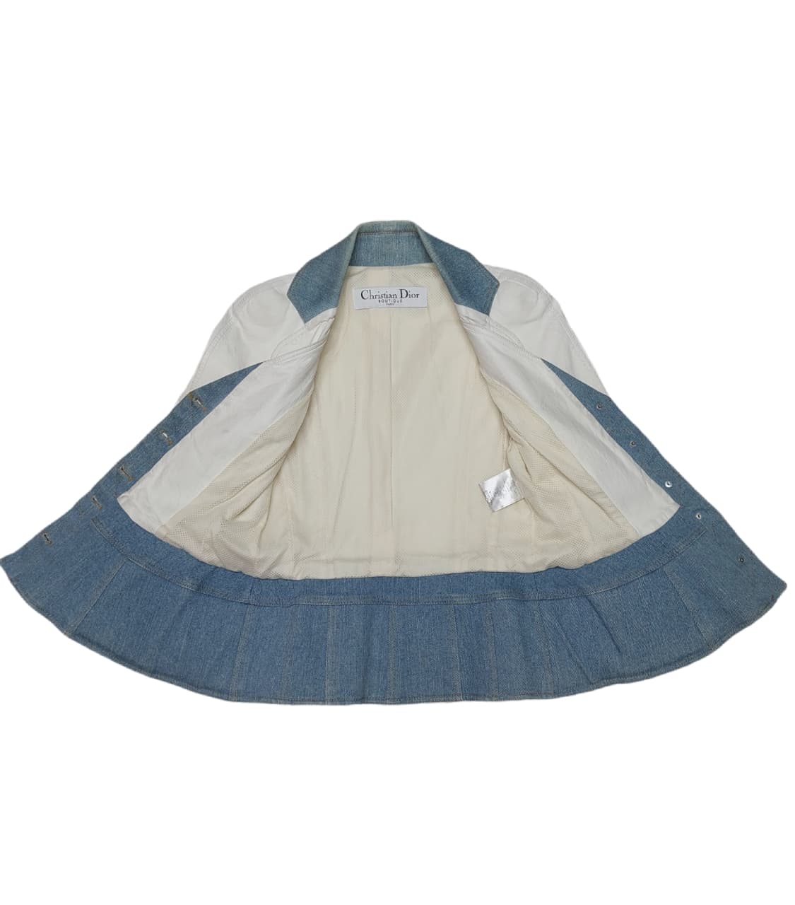 크리스찬 디올 빈티지 데님 양가죽 자켓 상품이미지8