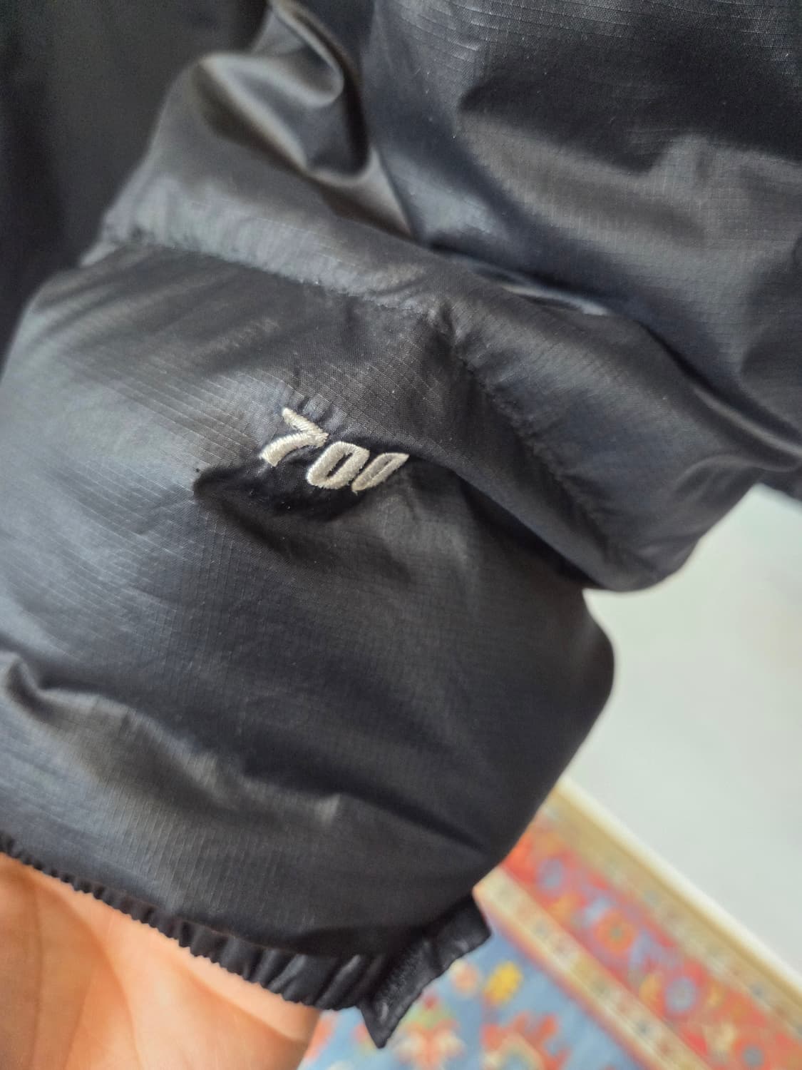 노스페이스 해외판 구형 눕시 700 패딩 검정 xl 상품이미지4