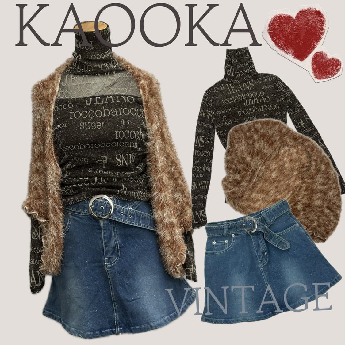 💄 불량연애 키짱 갸루깔 코디세트💄y2k 라라의 스타일기 오네갸루 상품이미지1