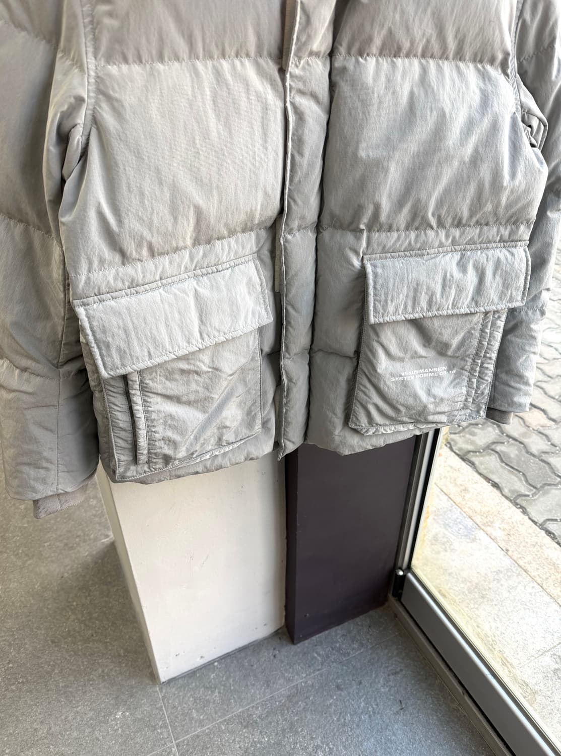 100~105/ 시스템옴므 10주년 한정 비너스맨션 구스 패딩 상품이미지4