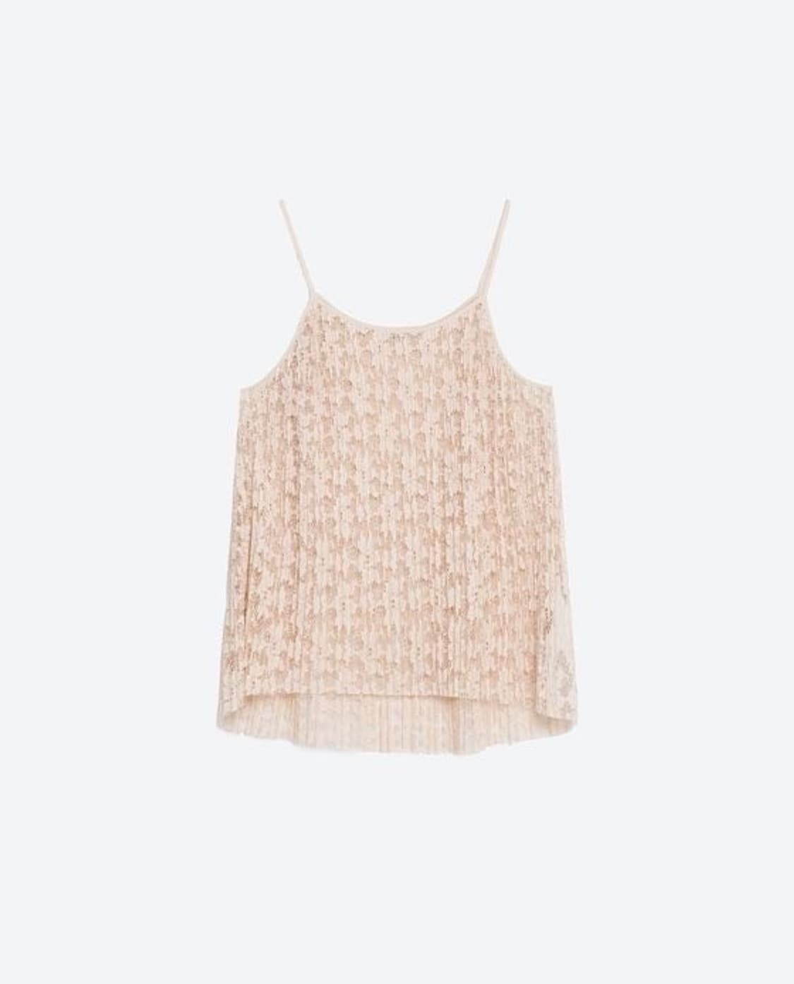 ZARA 자라 레이스 탑, 자라 레이스 슬리브리스, 자라 레이스 나시 상품이미지8