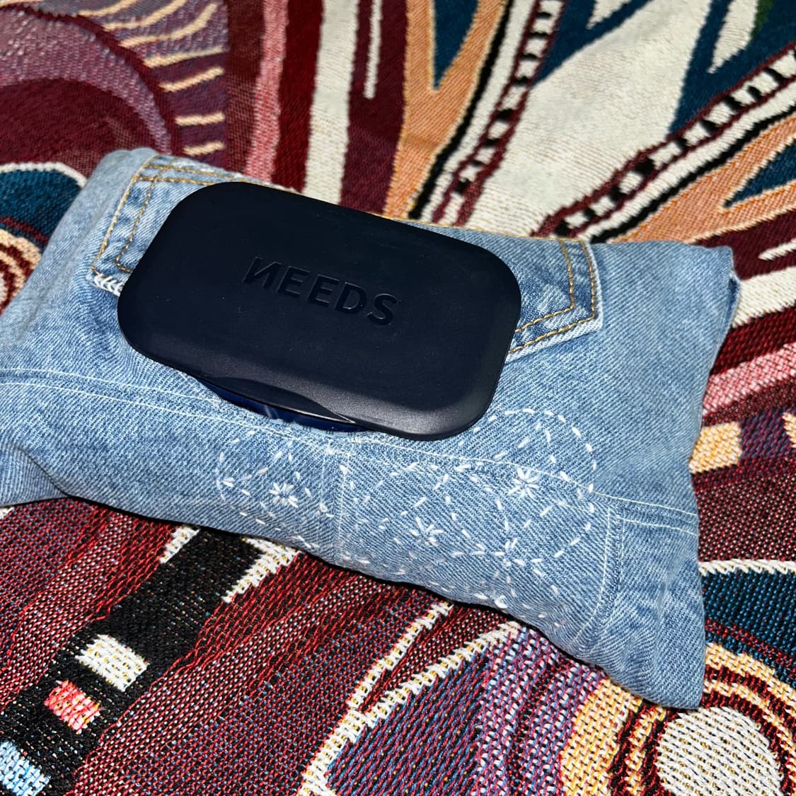 사시코 물티슈 케이스 sashiko Wet tissue case 008 상품이미지4