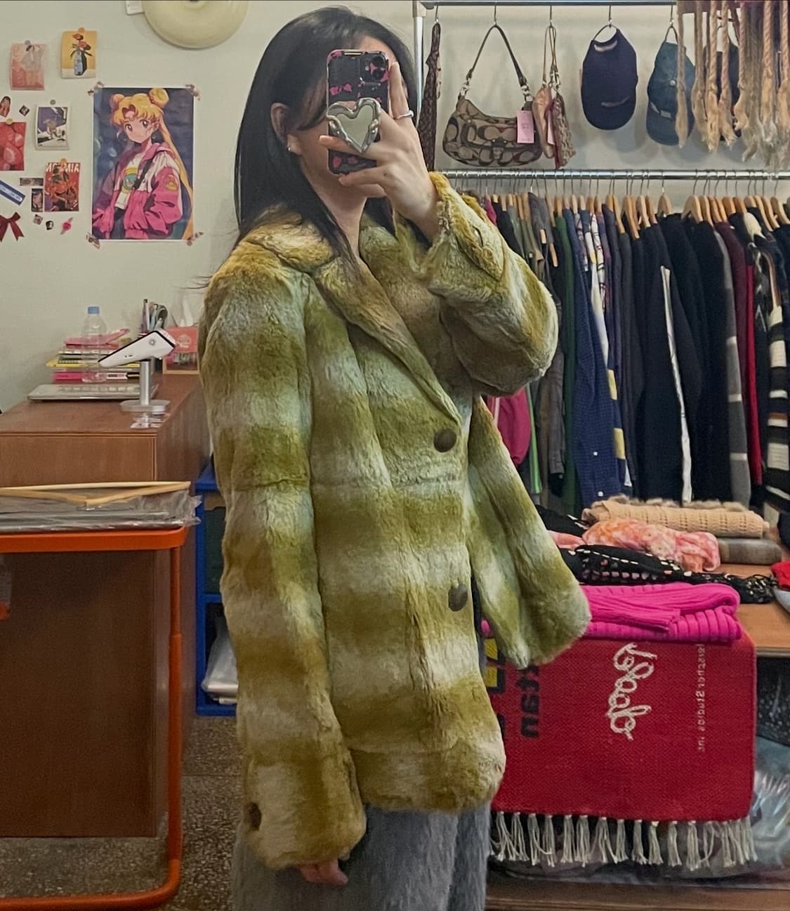 올리브 레빗퍼 자켓 [무배] 상품이미지2