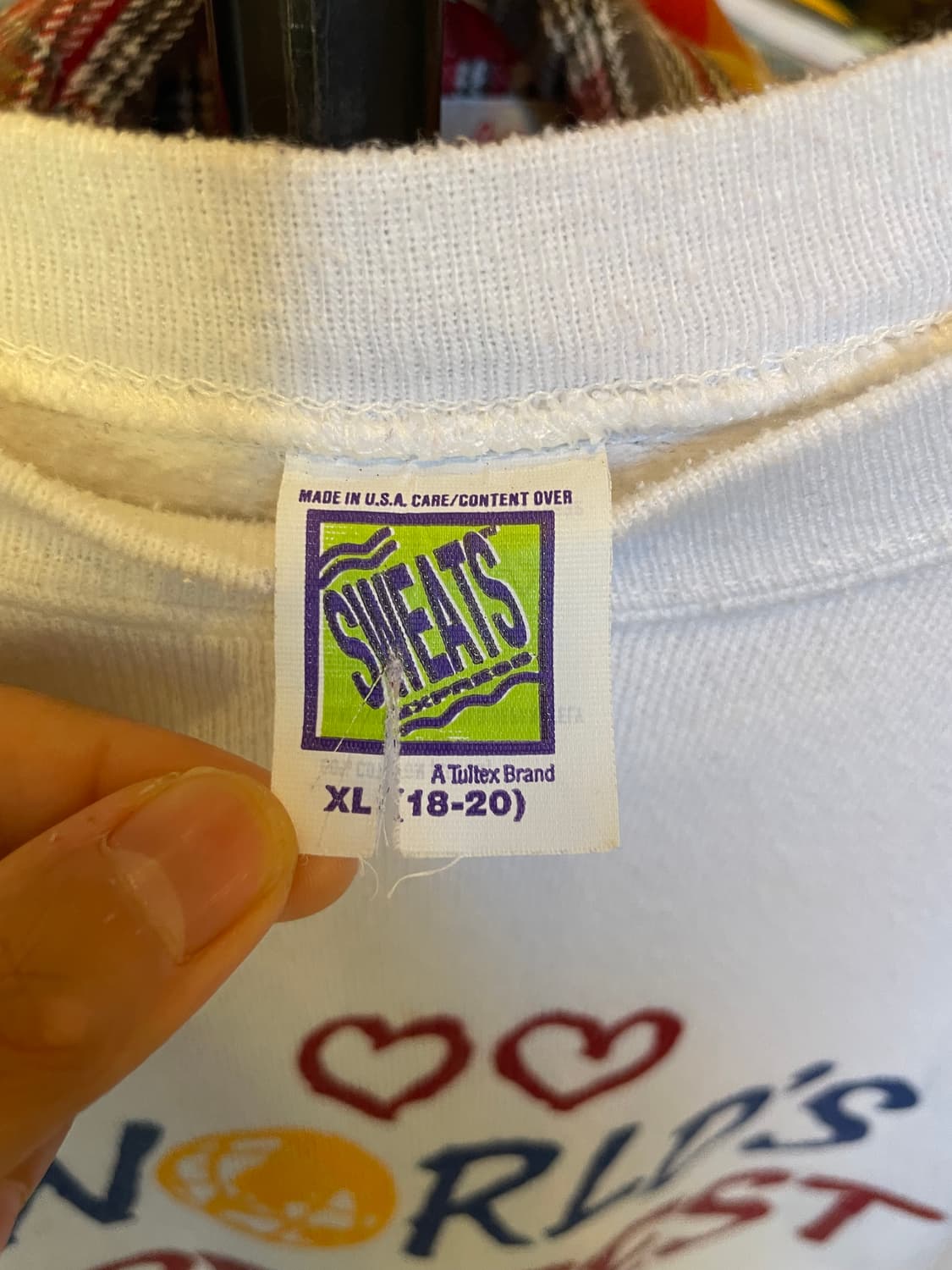 1980s-90s Vintage Sweatshirt 상품이미지3
