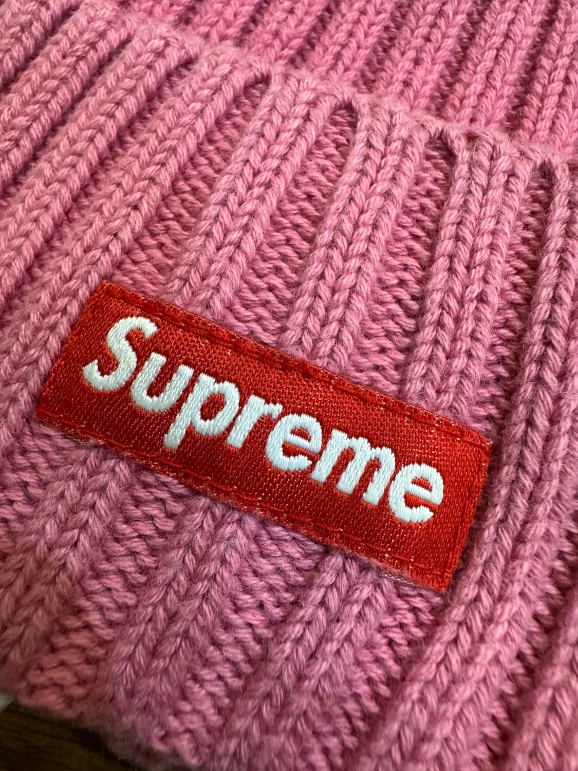 🖤연말할인🖤 [OS] 슈프림 오버다이드 비니 핑크 상품이미지3