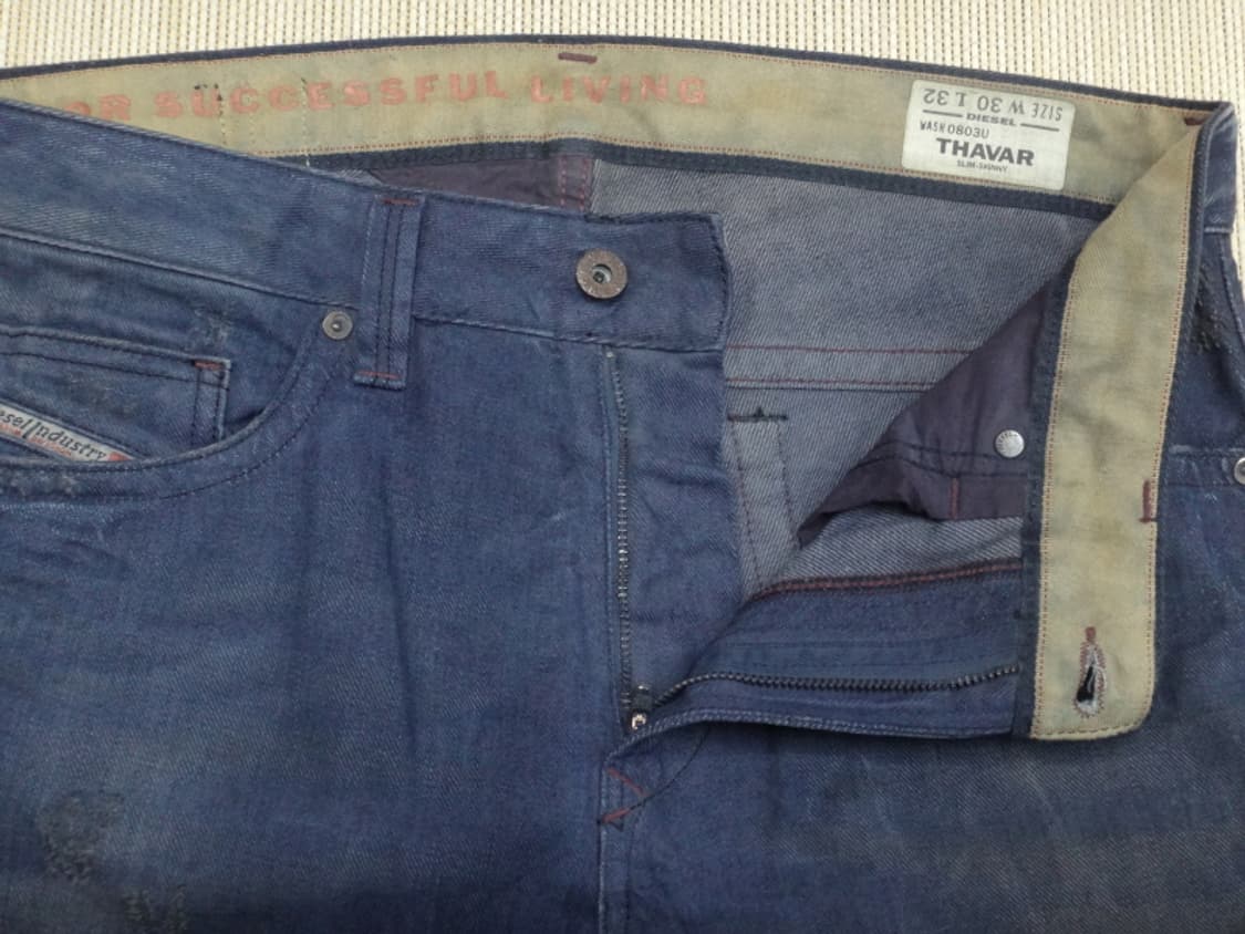 (31) 디젤 THAVAR 0803U 슬림 스키니 데님팬츠 상품이미지7