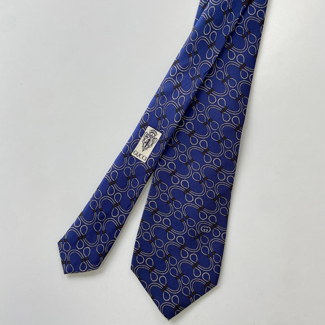 구찌(GUCCI) 심플로고 명품 정품 넥타이 8.3cm 상품이미지3