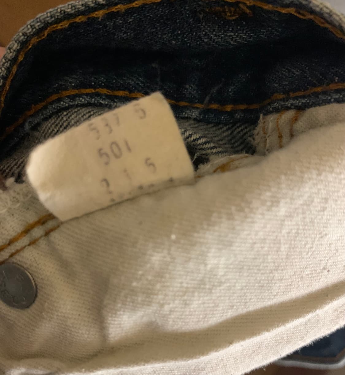 70s vtg levis 501 빈티지 리바이스 501 데님 33X32 상품이미지8