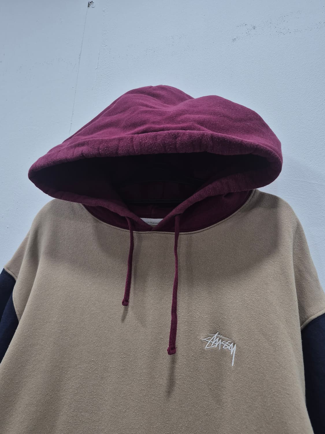 스투시 스탁로고 멀키컬러 후드티 남성 105사이즈 상품이미지2