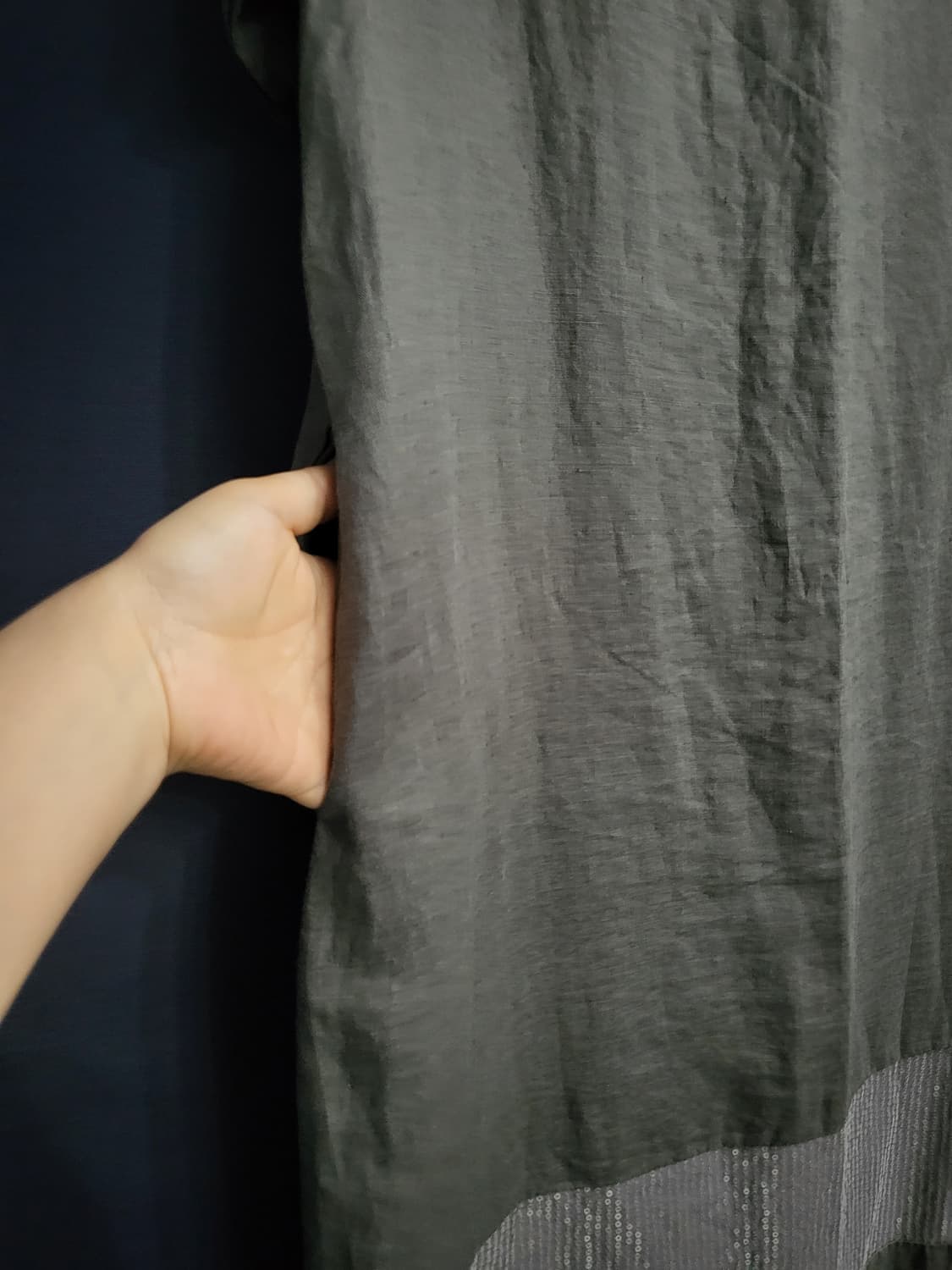 미치코런던 린넨 스팽글 롱원피스 상품이미지3