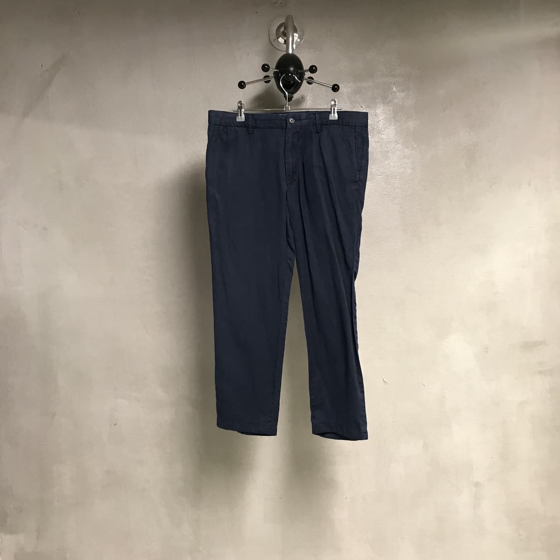 폴로 랄프로렌 QR 린넨 치노 팬츠 네이비 33/32 상품이미지1