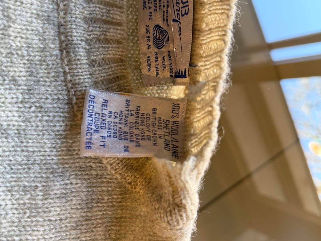 스코티쉬 셔틀랜드울 니트 100 상품이미지9