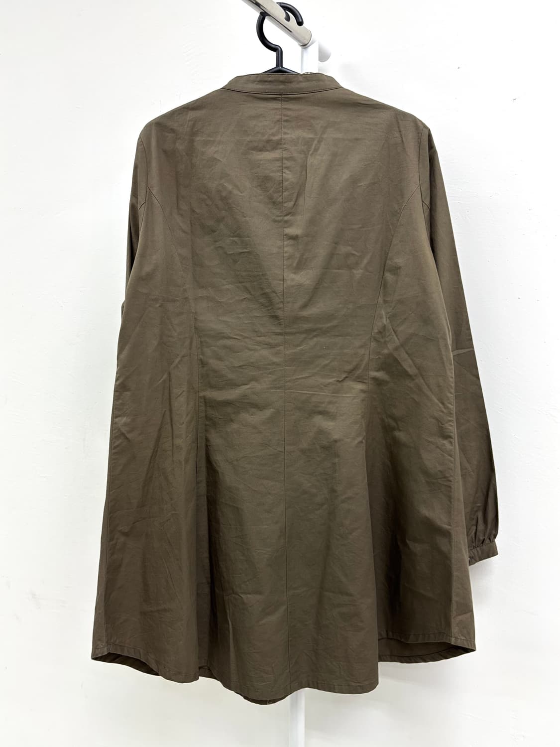 빈티지 브라운 프릴 셔츠 원피스 상품이미지7