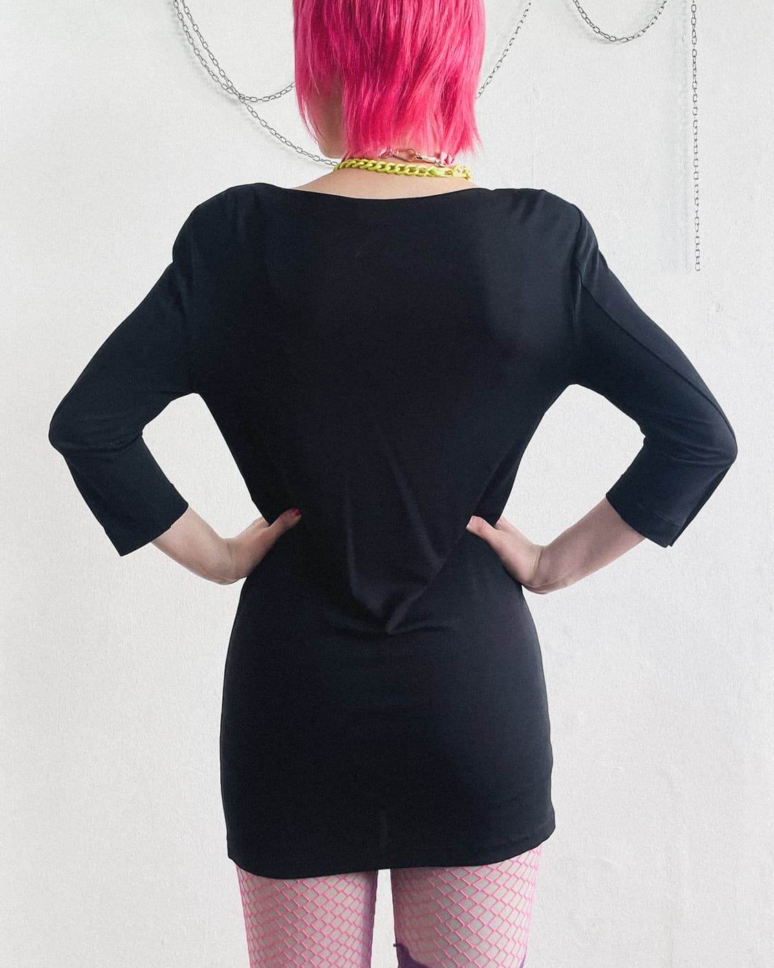 피에르 발망 글리터 실버 스타 은장버튼 미니 원피스 상품이미지3