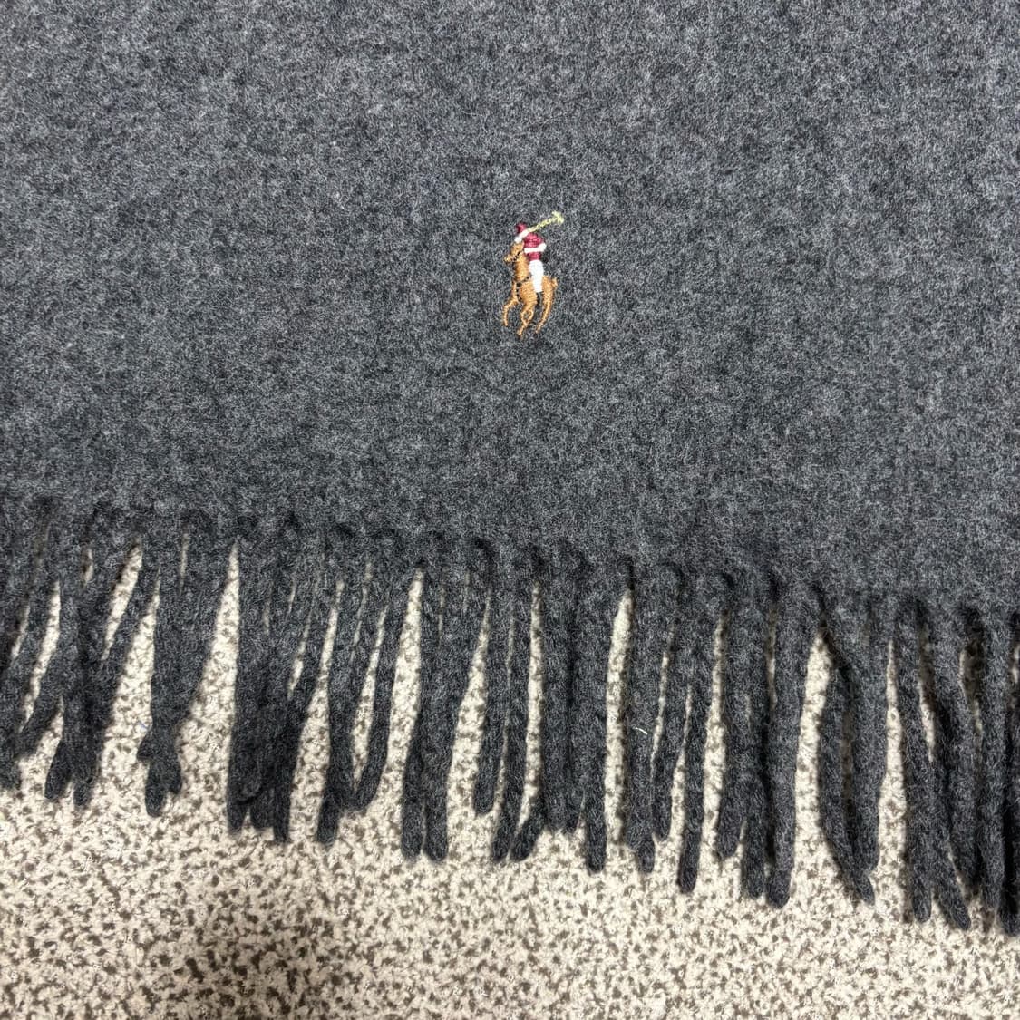 [택포,램스울100] 폴로 랄프로렌 이태리 머플러 목도리 [A] 상품이미지2