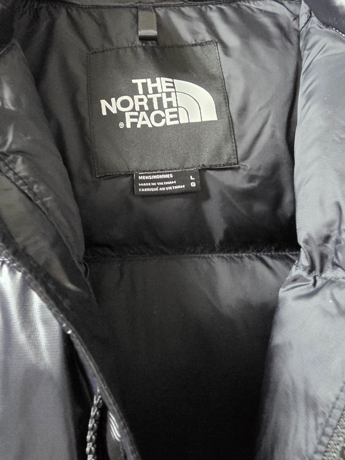 노스페이스 700 블랙 숏패딩 상품이미지4