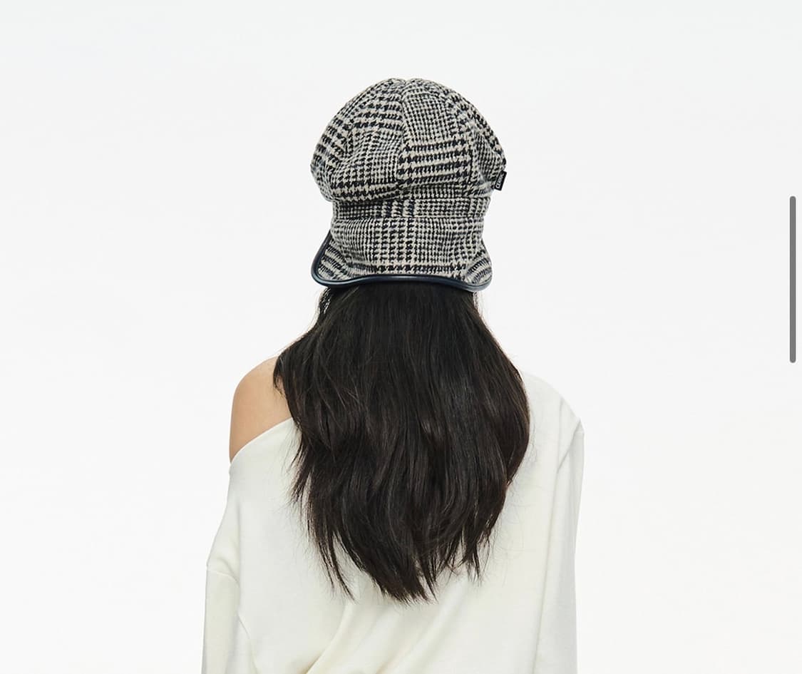 세릭 WOOL NEWSBOY CAP / NAVY 상품이미지2