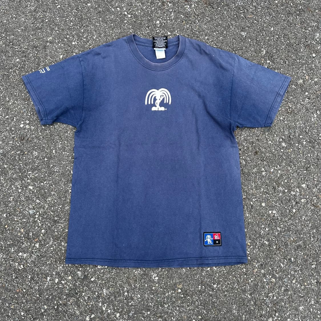 90s D2E Gear 네이비 티셔츠 L  상품이미지1