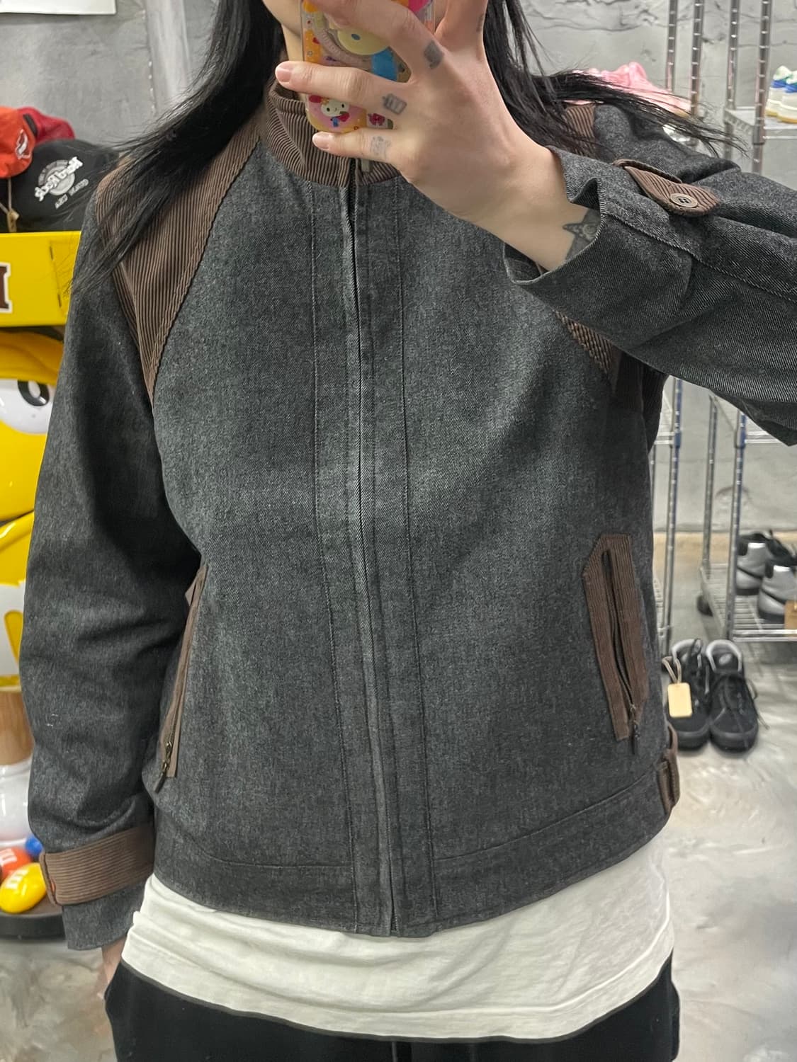 빈티지 웨스턴 블루종 자켓 상품이미지9