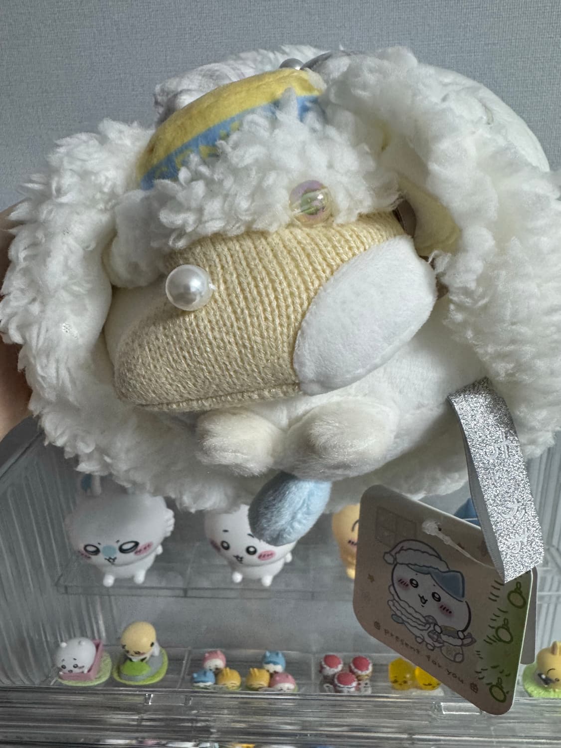 일본 정품 치이카와 하치와레 방울 모자 누이 상품이미지2