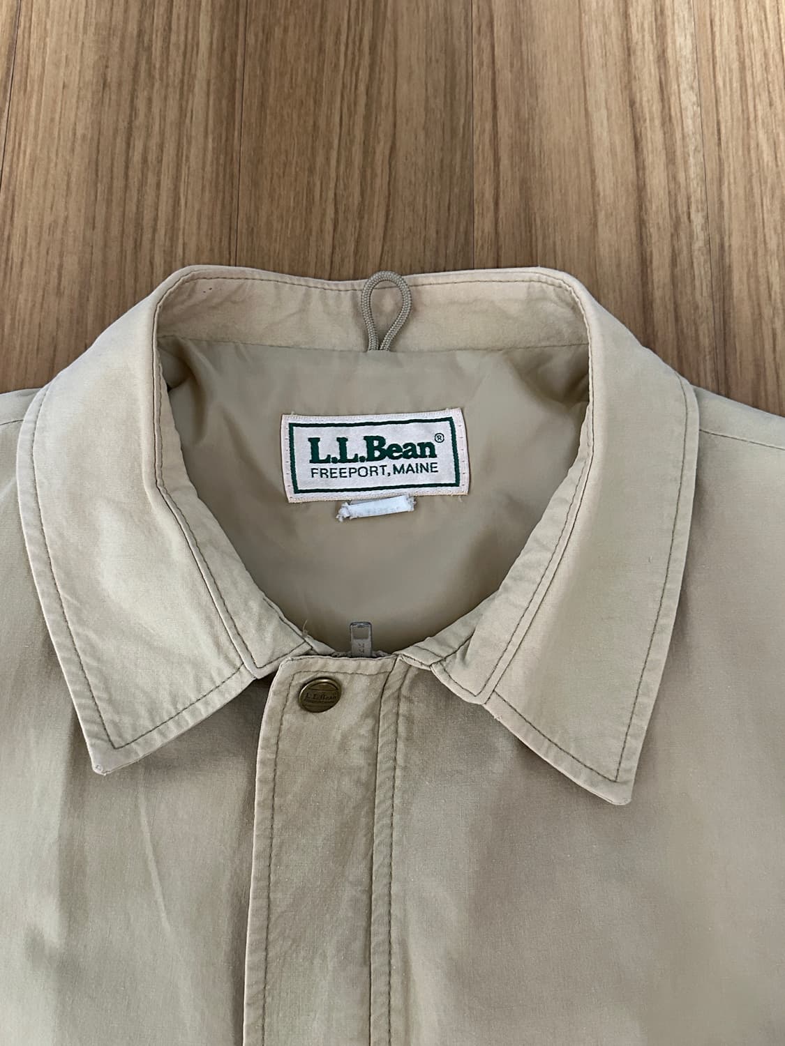 80s llbean A-2 코튼 플라이트 자켓 상품이미지2