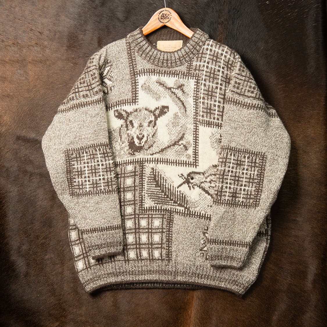 [110] Snowy Peak Untouched world 퓨어울 스웨터 상품이미지1