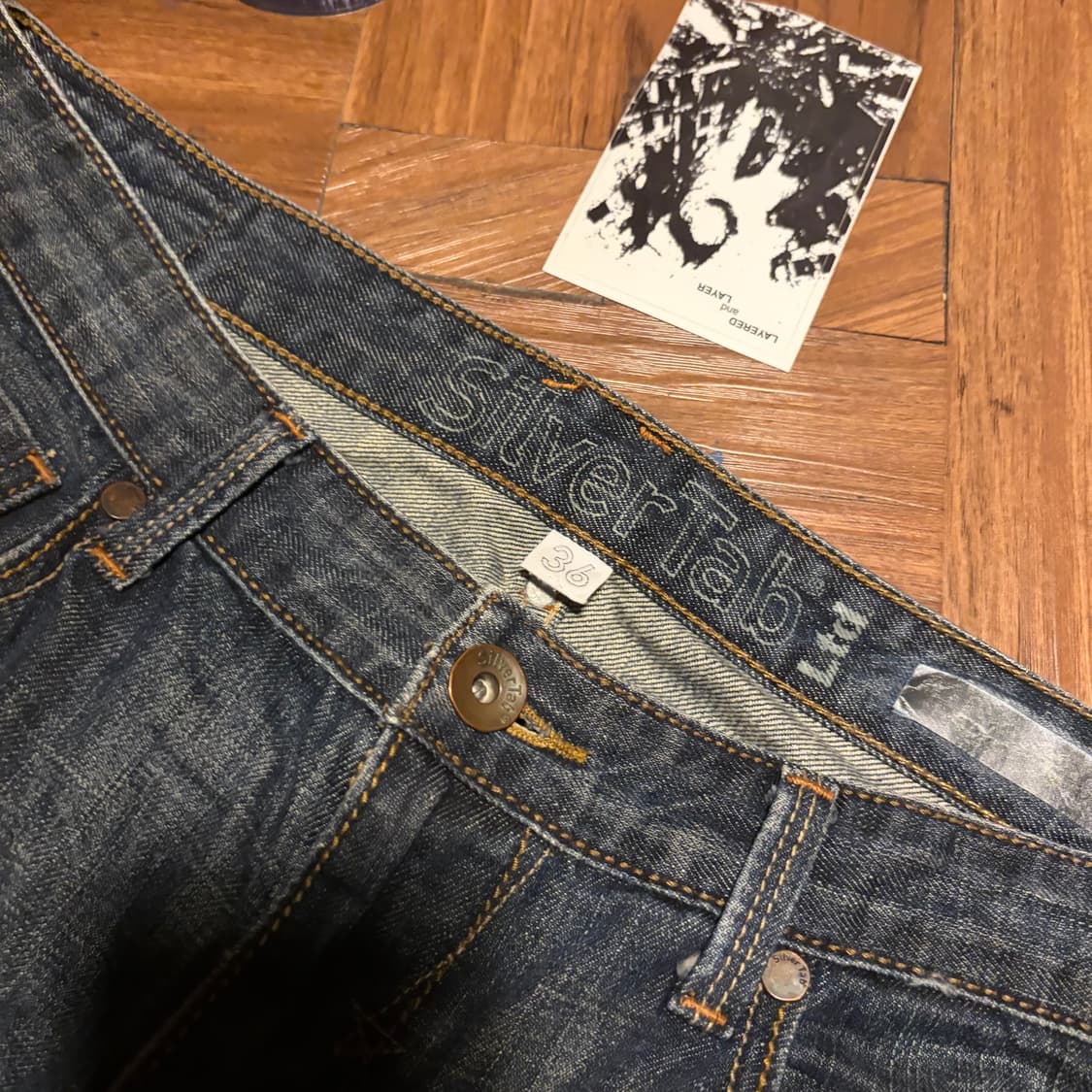 00S LEVIS SILVER TAB 슬림 스트레이트 데님 상품이미지3