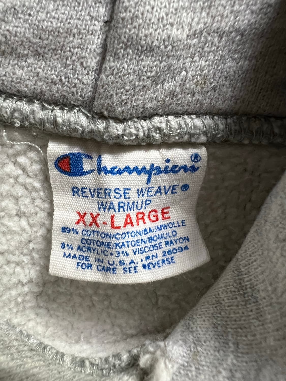 빈티지 80‘s 챔피온 리버스위브 후드티 상품이미지7