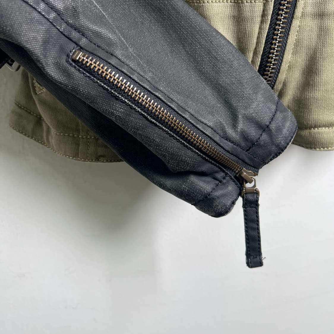 할리데이비슨 믹스드 미디어 코티드 데님 코튼 트윌 라이더 자켓 M 상품이미지9