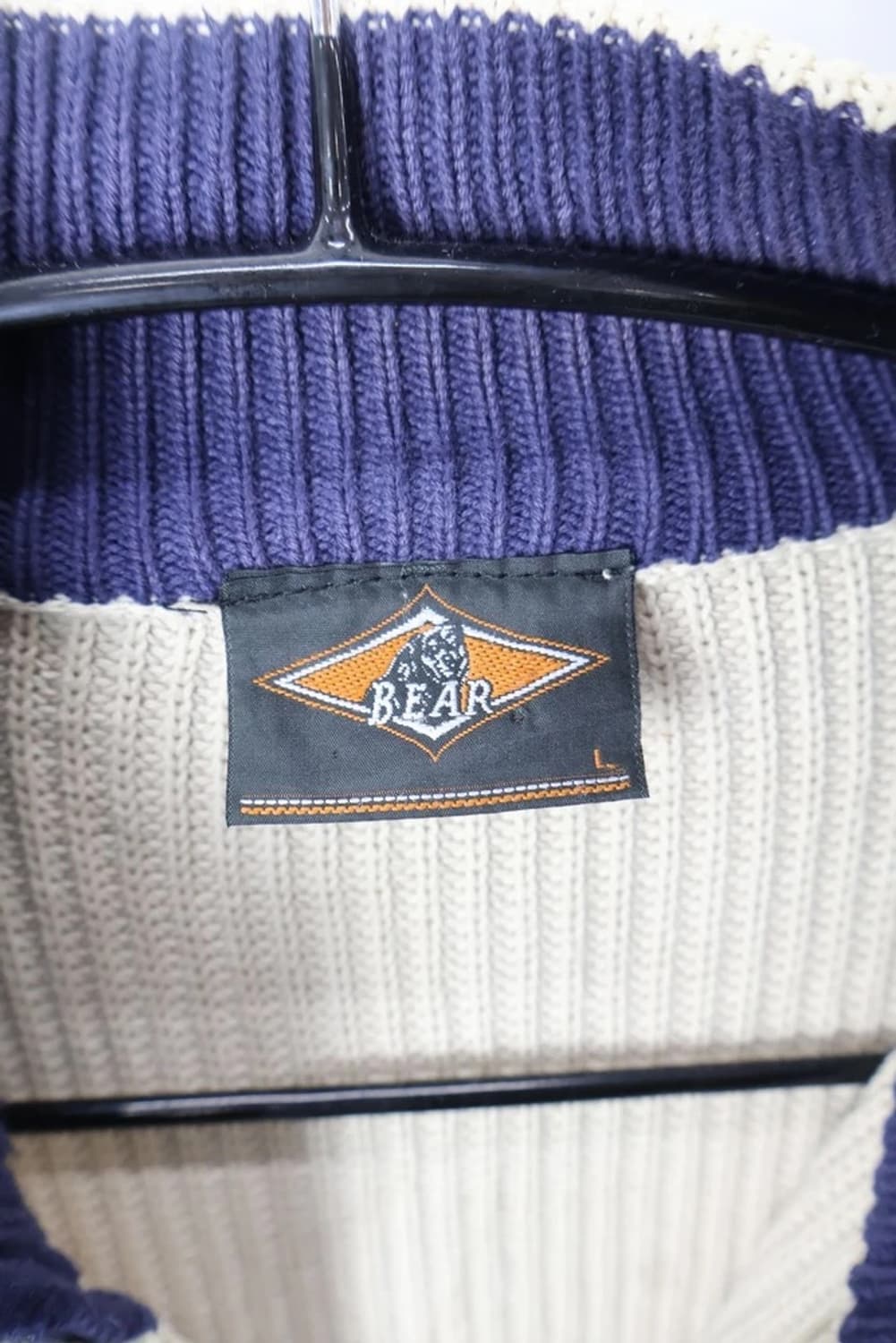 00's Bear Knit Track Zip Jacket 상품이미지8