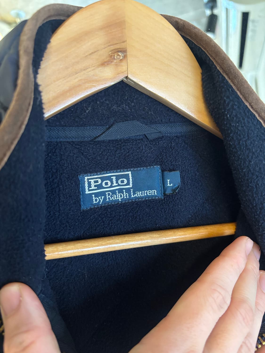 폴로 랄프로렌 네이비 퀼팅 자켓 상품이미지2