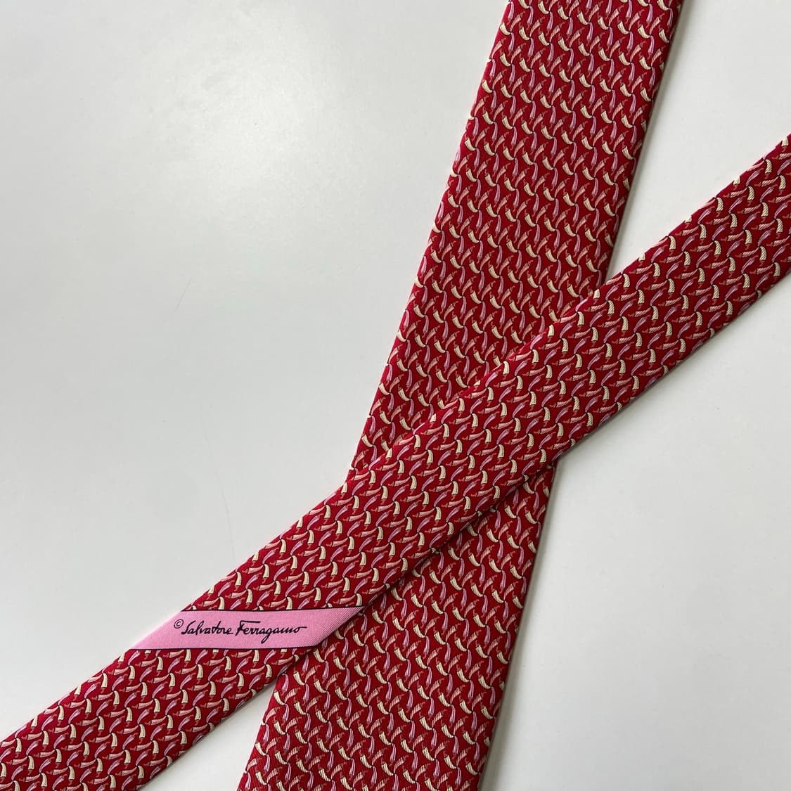페레가모(Ferragamo) 명품 정품넥타이 8.7cm 상품이미지4