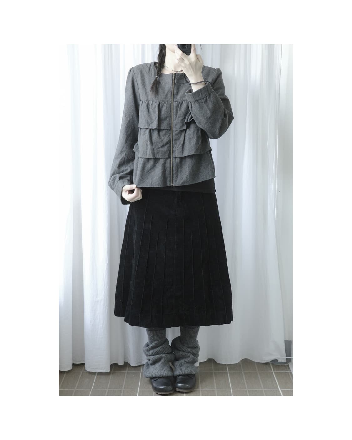 Theoria frill jacket 상품이미지4