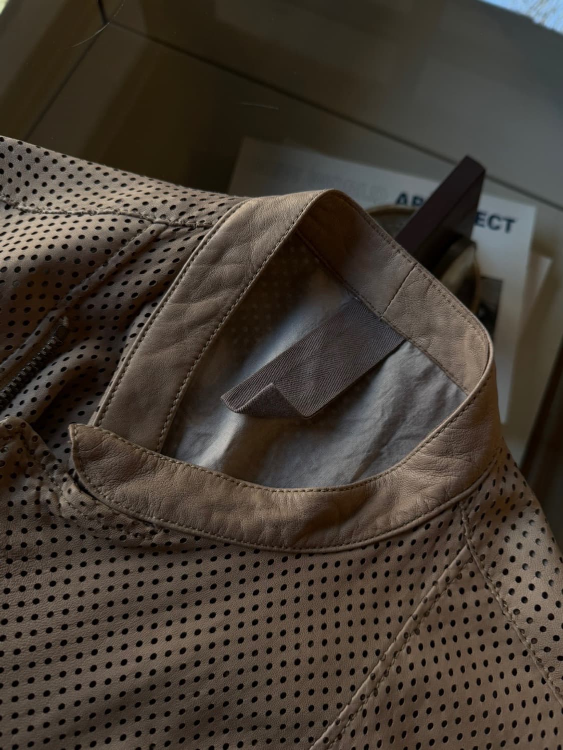 오르치아니 레더 라이더 자켓 100 상품이미지8