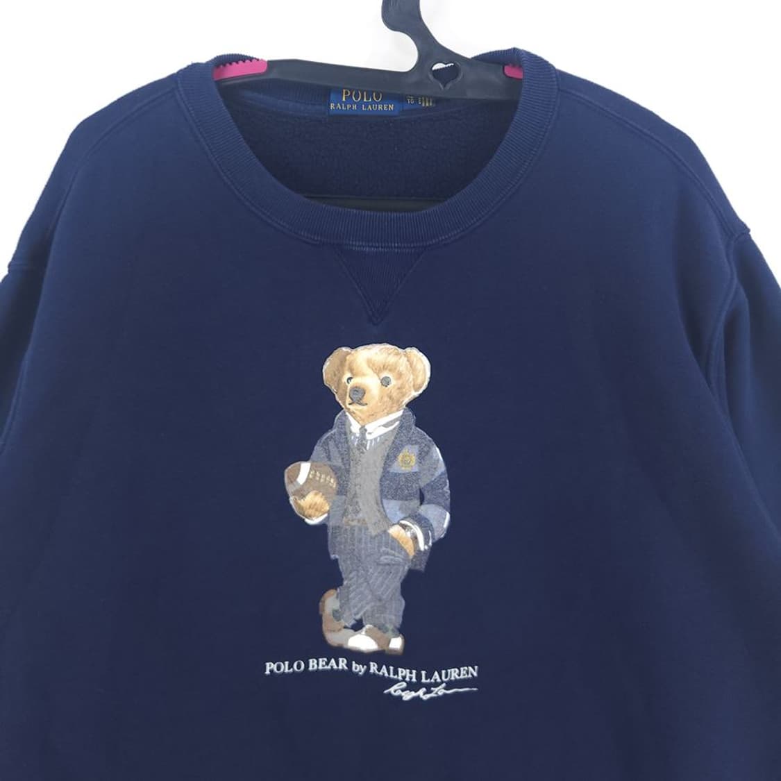[남XL]폴로랄프로렌 베어 맨투맨[Y62-196] 상품이미지2