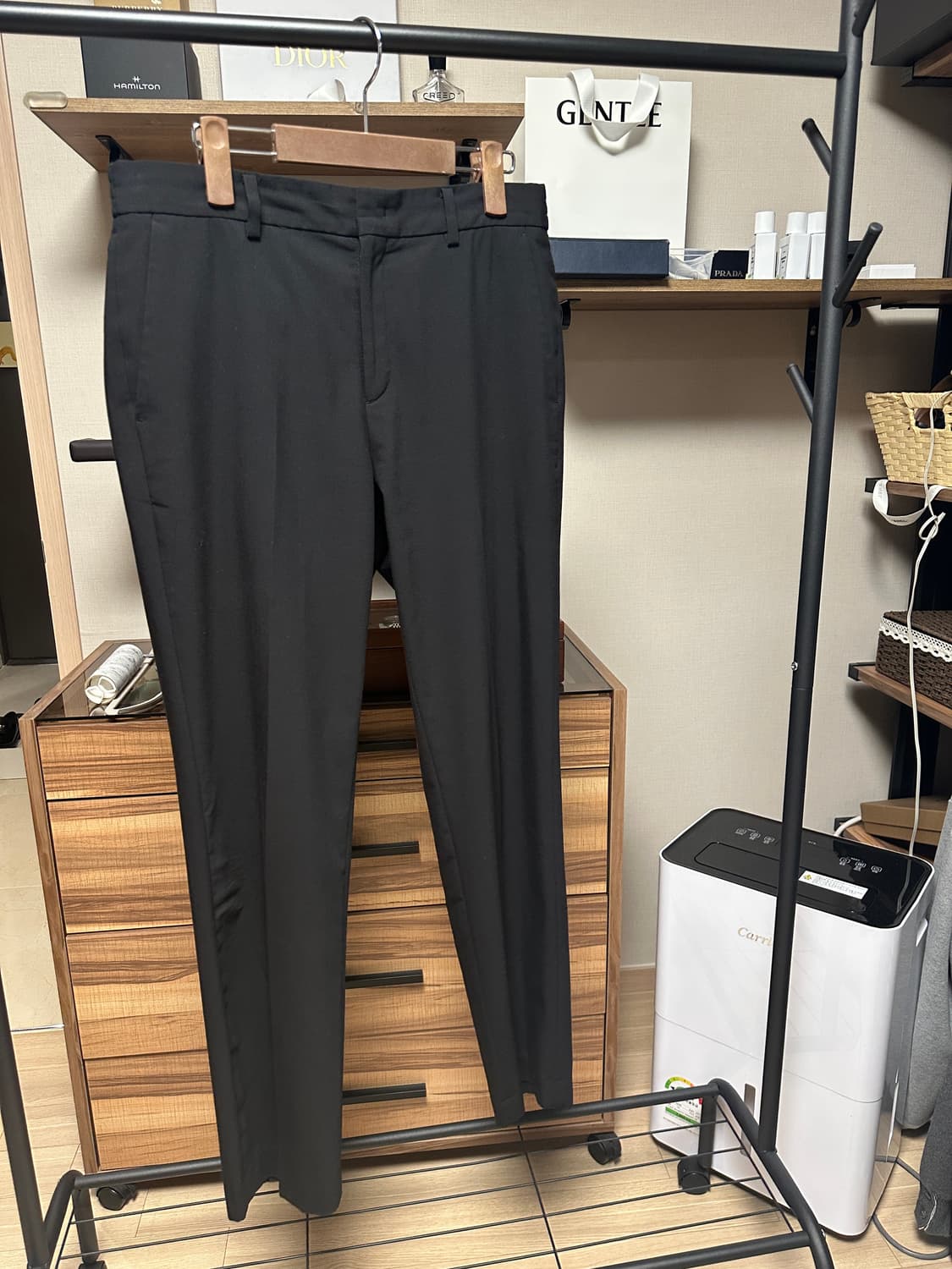마인드브릿지 남성 슬랙스 블랙 (34)   상품이미지6