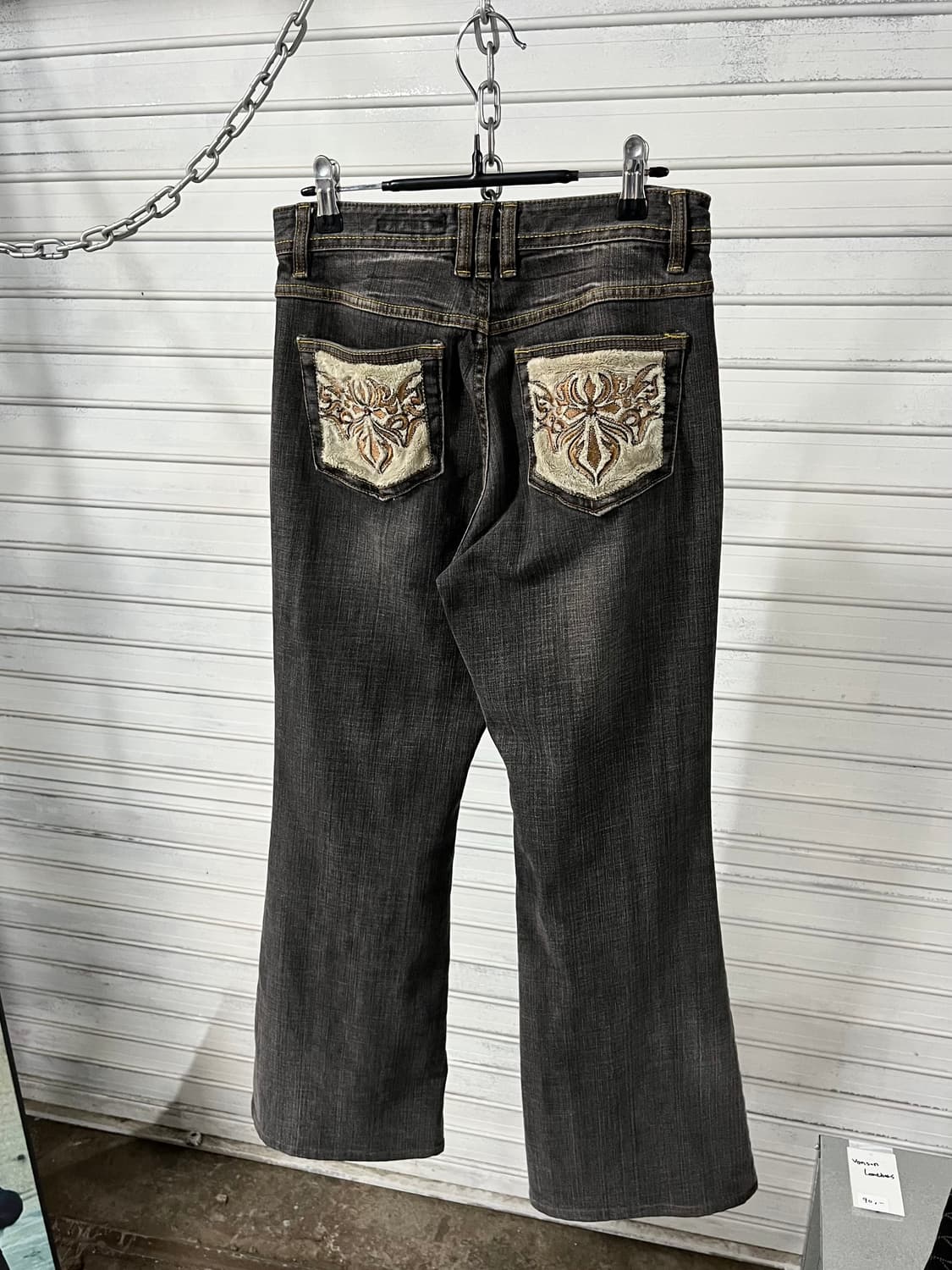 Serafino bell bottom jean 상품이미지3