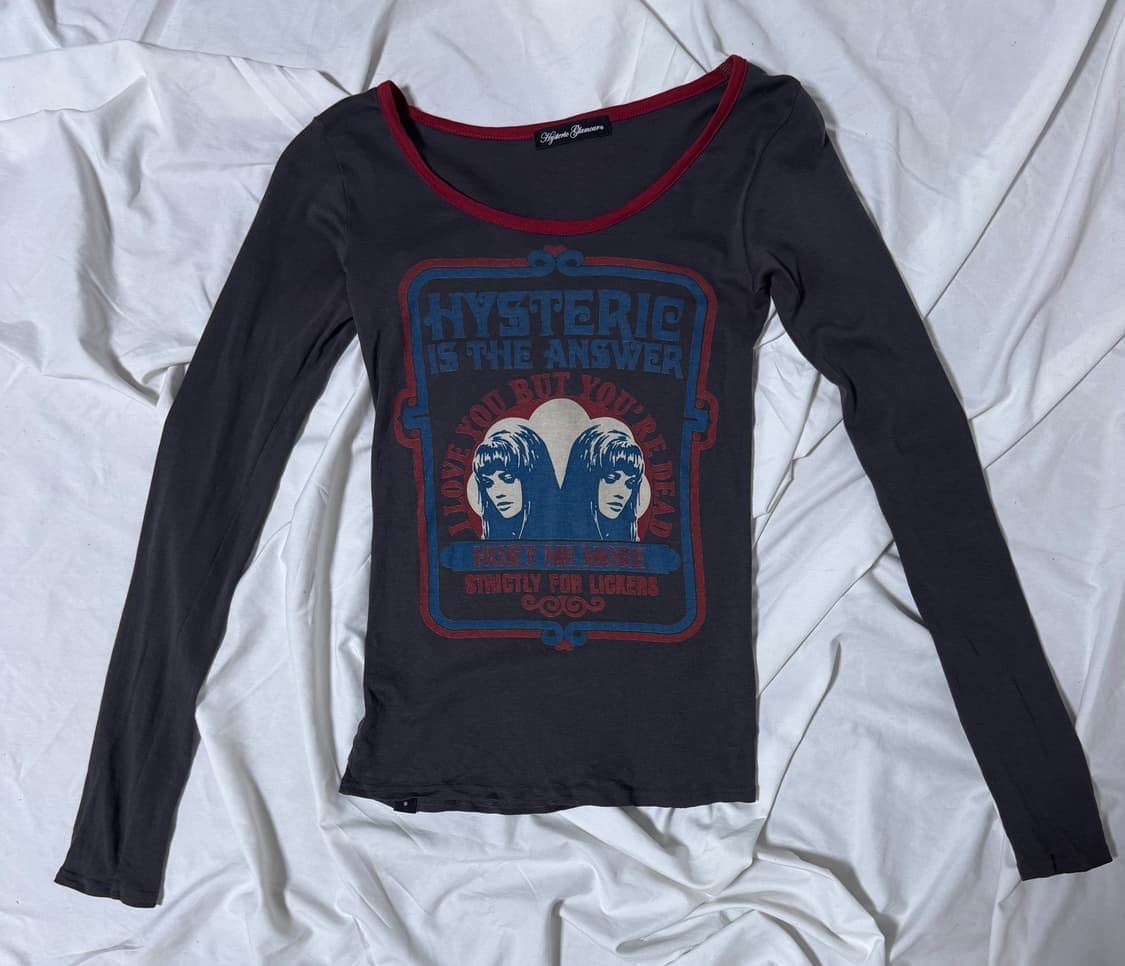 히스테릭글래머 롱슬리브 상품이미지2