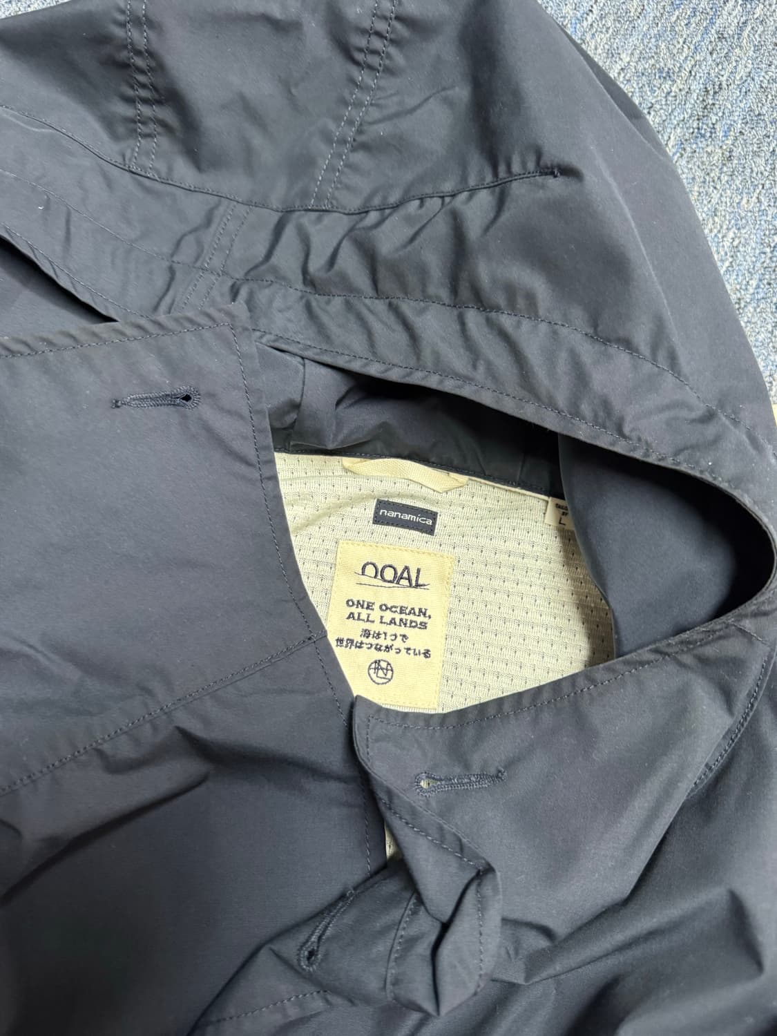 나나미카 후디드자켓 네이비 L 상품이미지2